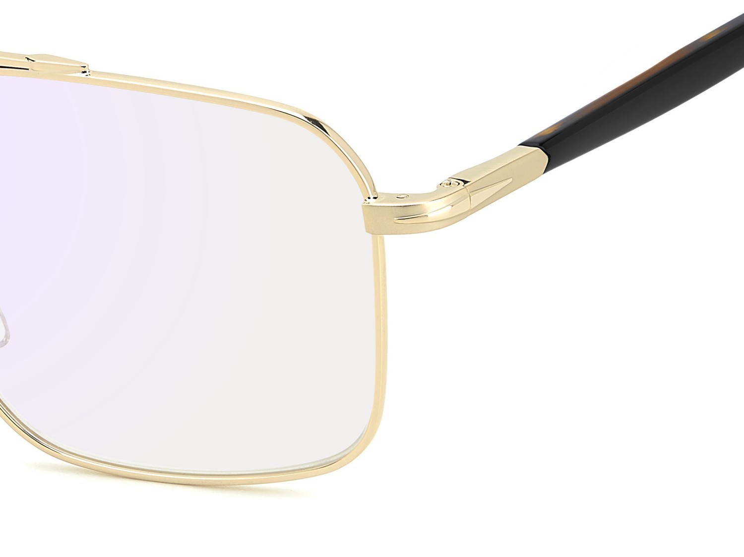 Occhiali da vista David Beckham Db 1187/G 109287 J5G colore gold forma rettangolare lenti green polarized