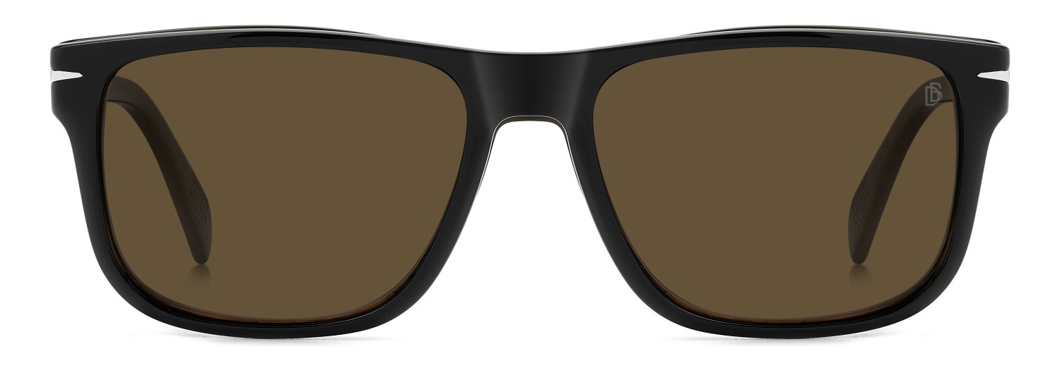 Brillen David Beckham Db 1188/C 109294 0MY farbe brown shaded beige form rechteckig gläser bronze polarized