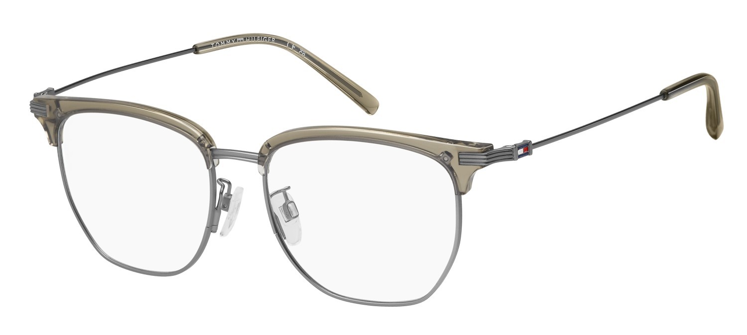 Occhiali da vista Tommy Hilfiger Th 2234/F 109304 10A colore beige forma rettangolare 