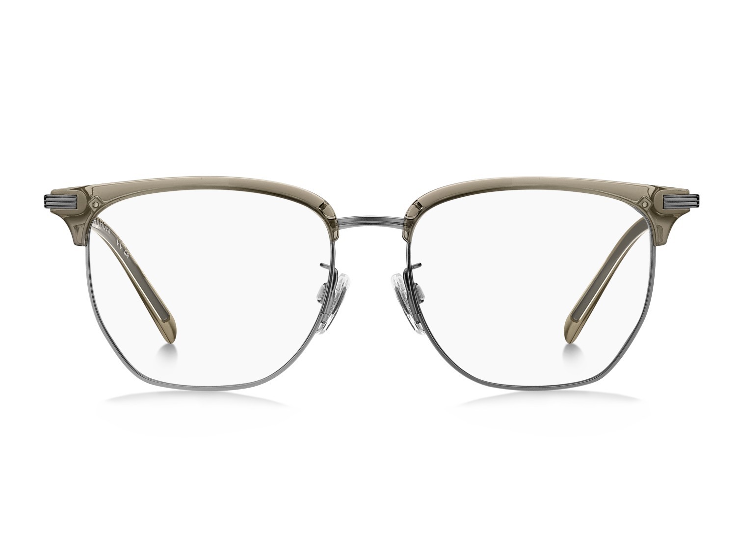 Occhiali da vista Tommy Hilfiger Th 2234/F 109304 10A colore beige forma rettangolare 