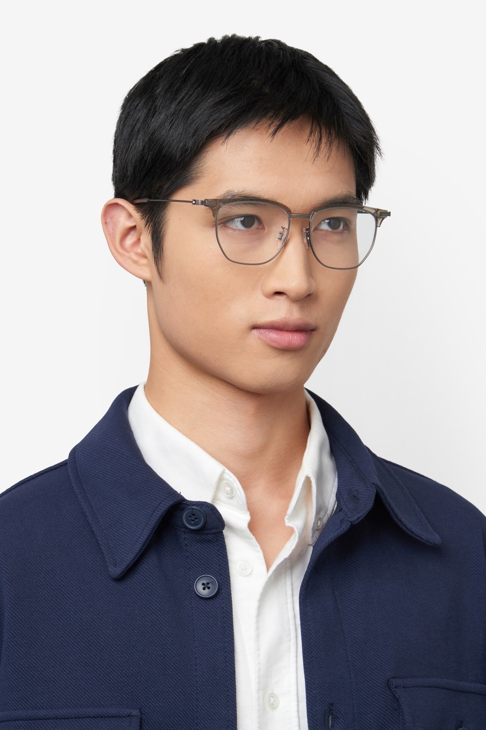 Occhiali da vista Tommy Hilfiger Th 2234/F 109304 10A colore beige forma rettangolare 