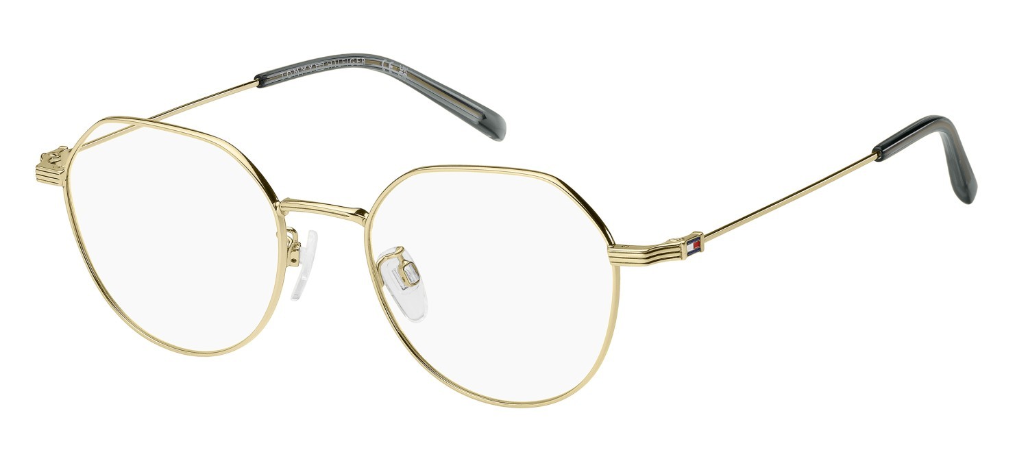 Eyeglasses Tommy Hilfiger Th 2236/F 109305 J5G color gold shape round 