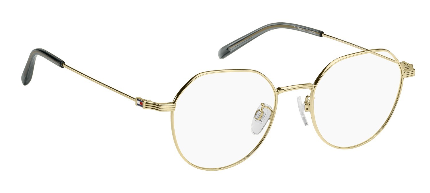 Eyeglasses Tommy Hilfiger Th 2236/F 109305 J5G color gold shape round 