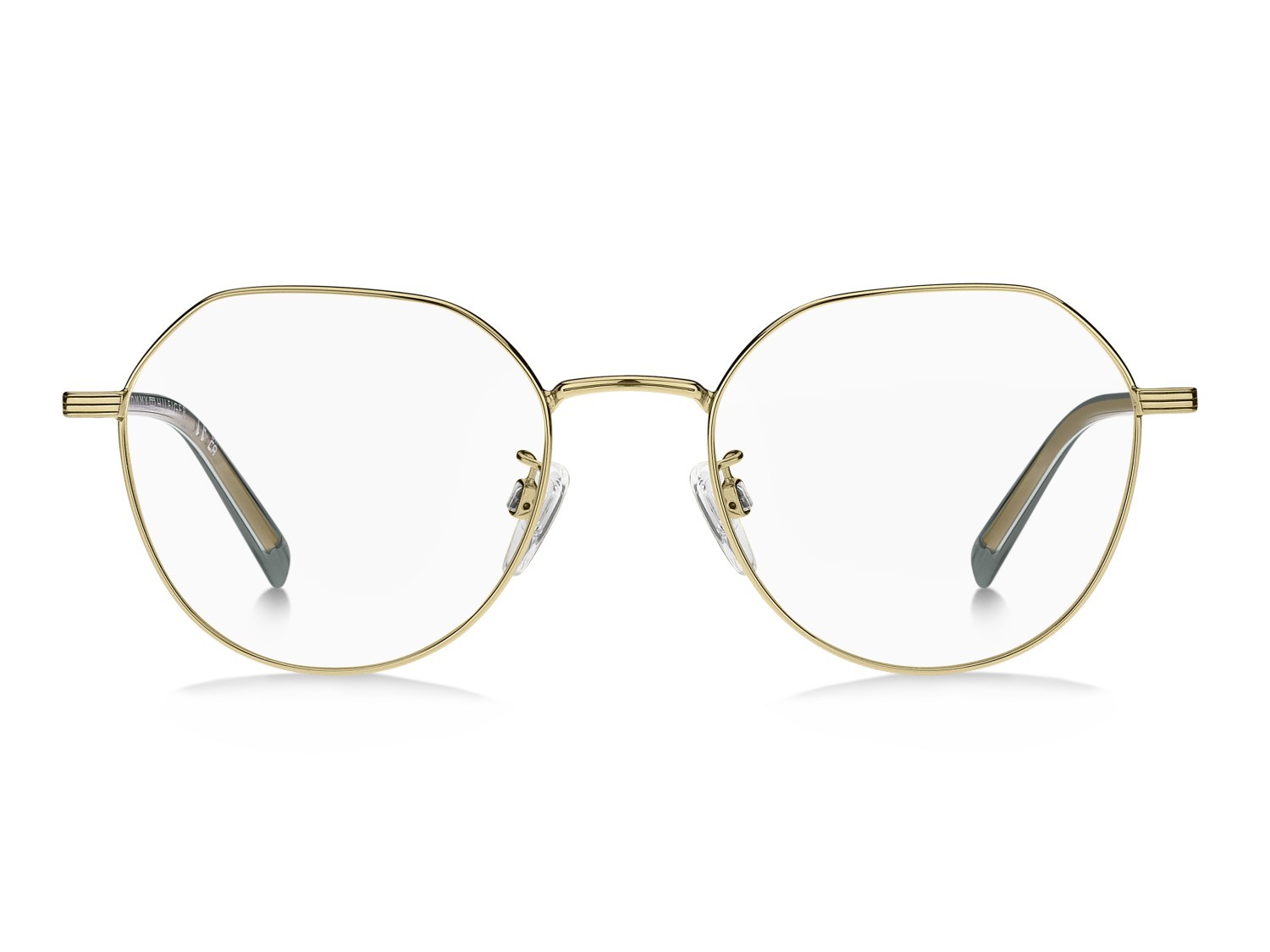 Eyeglasses Tommy Hilfiger Th 2236/F 109305 J5G color gold shape round 