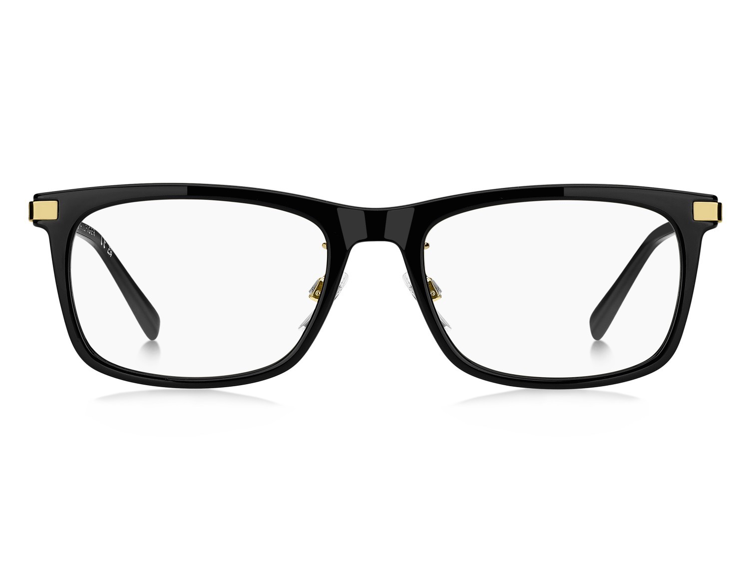 Eyeglasses Tommy Hilfiger Th 2239/F 109308 807 color black shape rectangle 