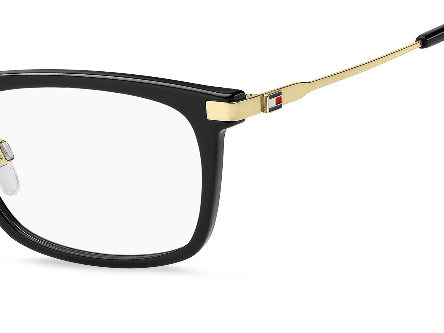 Eyeglasses Tommy Hilfiger Th 2239/F 109308 807 color black shape rectangle 