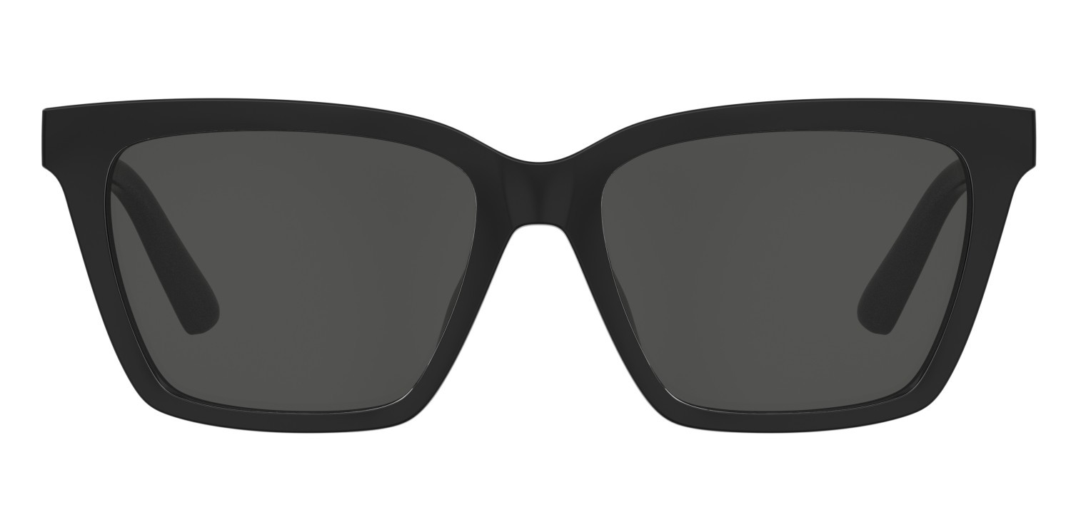 Eyeglasses Moschino Love Mol661/C 109312 807 color black shape rectangle lenses grey