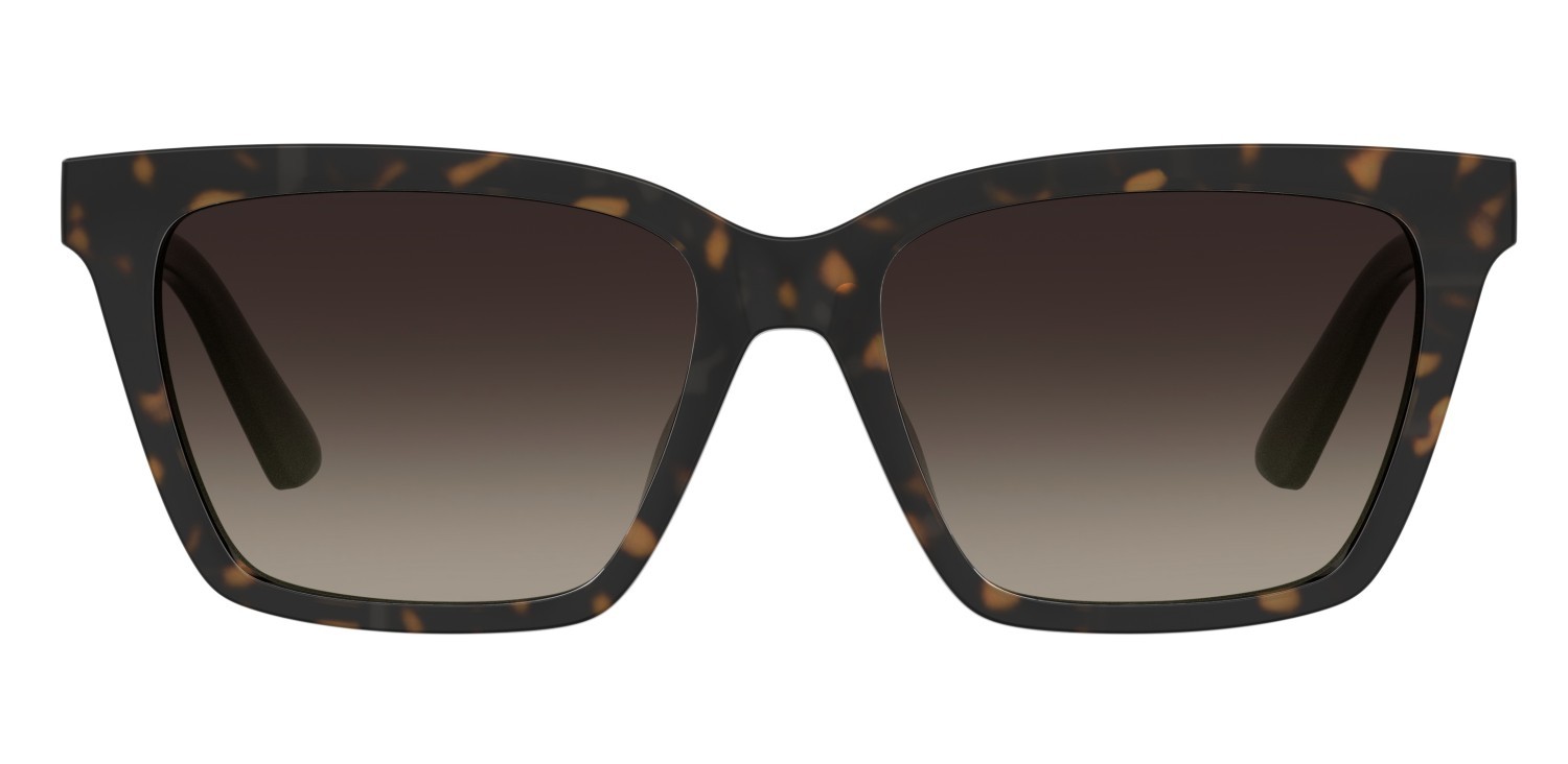 Occhiali da vista Moschino Love Mol661/C 109312 PHW colore havana green forma rettangolare lenti brown shaded