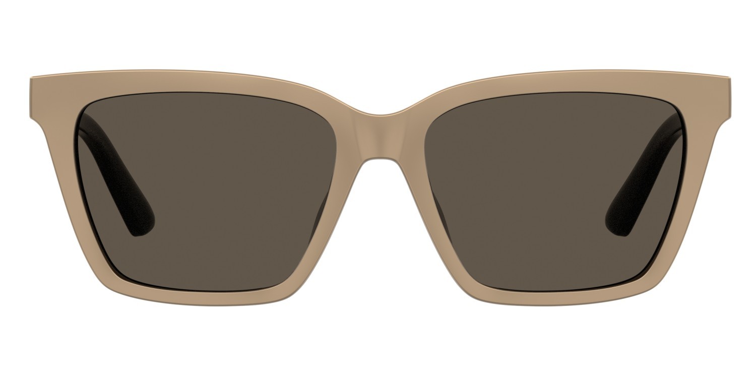 Brillen Moschino Love Mol661/C 109312 R60 farbe black brown form rechteckig gläser brown