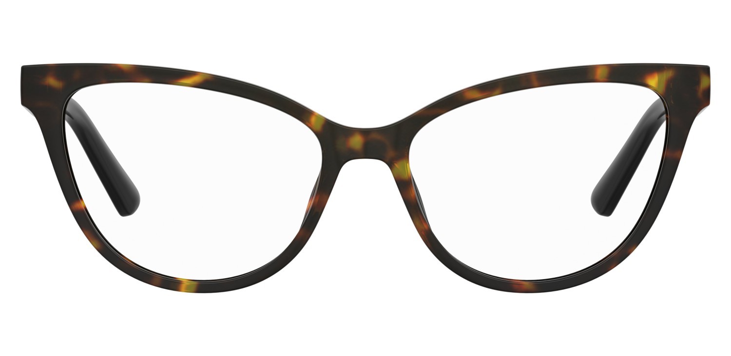 Eyeglasses Moschino Love Mol659 109318 086 color havana shape cat eye 