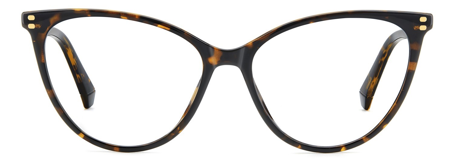 Eyeglasses Polaroid Pld D551 109334 086 color havana shape cat eye 