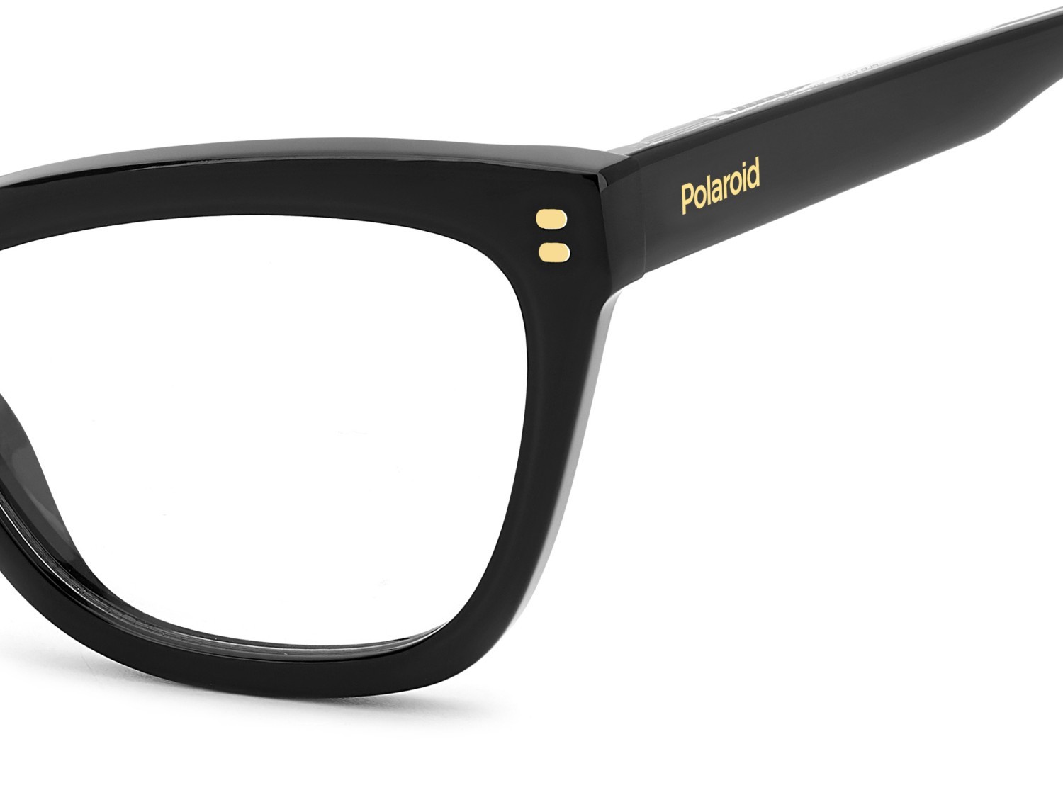 Eyeglasses Polaroid Pld D557 109335 807 color black shape rectangle 