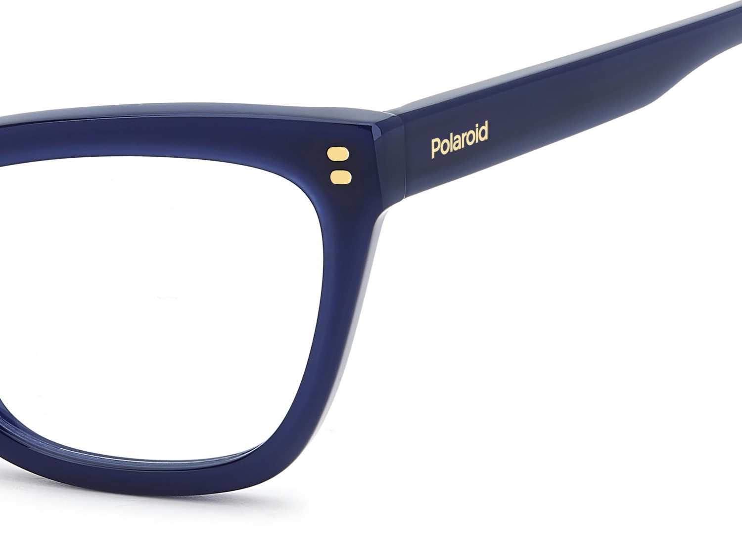 Eyeglasses Polaroid Pld D557 109335 PJP color blue shape rectangle 