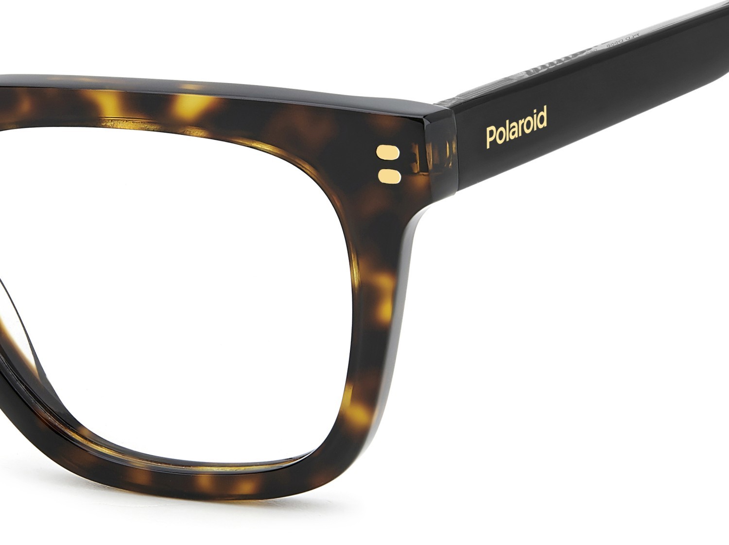 Occhiali da vista Polaroid Pld D558 109336 086 colore havana forma rettangolare 