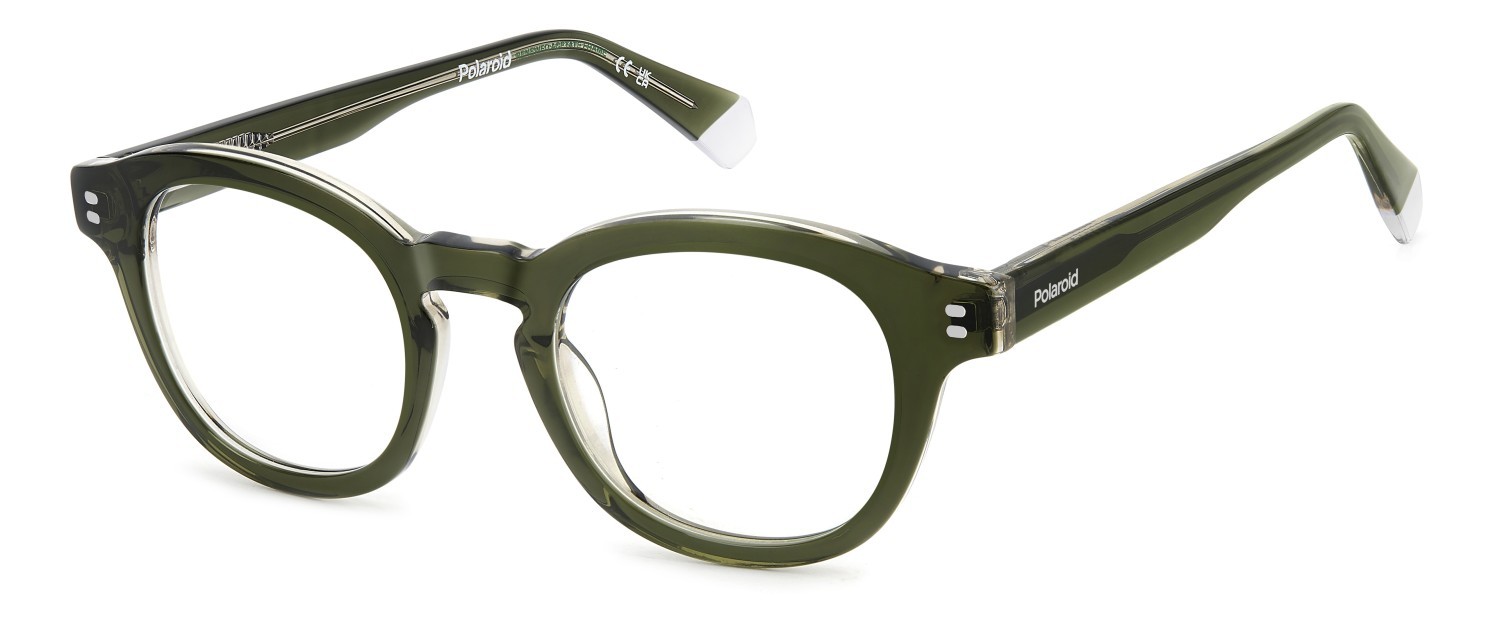 Eyeglasses Polaroid Pld D559 109337 4C3 color olive shape pantos 