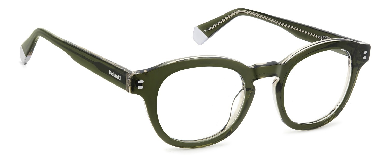 Eyeglasses Polaroid Pld D559 109337 4C3 color olive shape pantos 