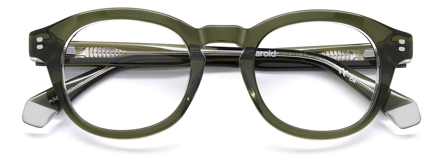 Eyeglasses Polaroid Pld D559 109337 4C3 color olive shape pantos 