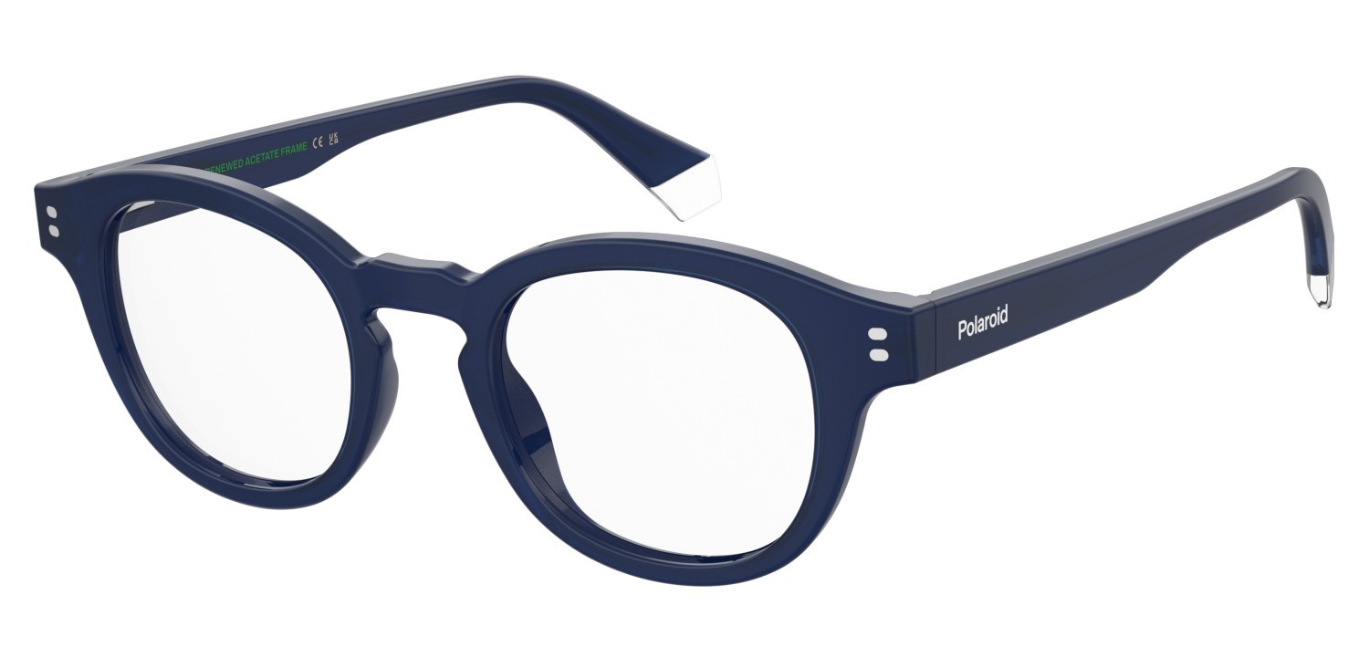 Brillen Polaroid Pld D559 109337 PJP farbe blue form pantos 