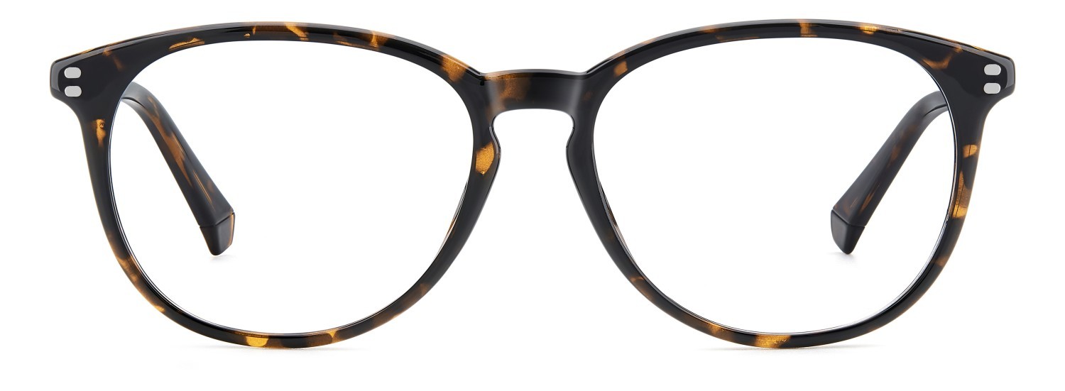 Eyeglasses Polaroid Pld D552 109338 086 color havana shape rectangle 