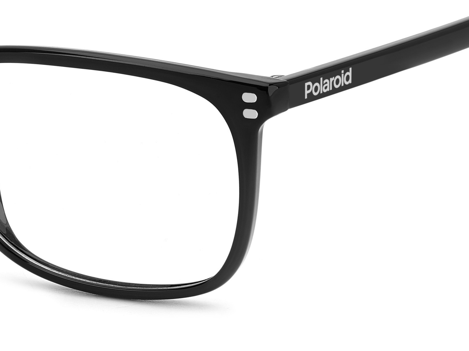 Eyeglasses Polaroid Pld D553 109339 807 color black shape rectangle 