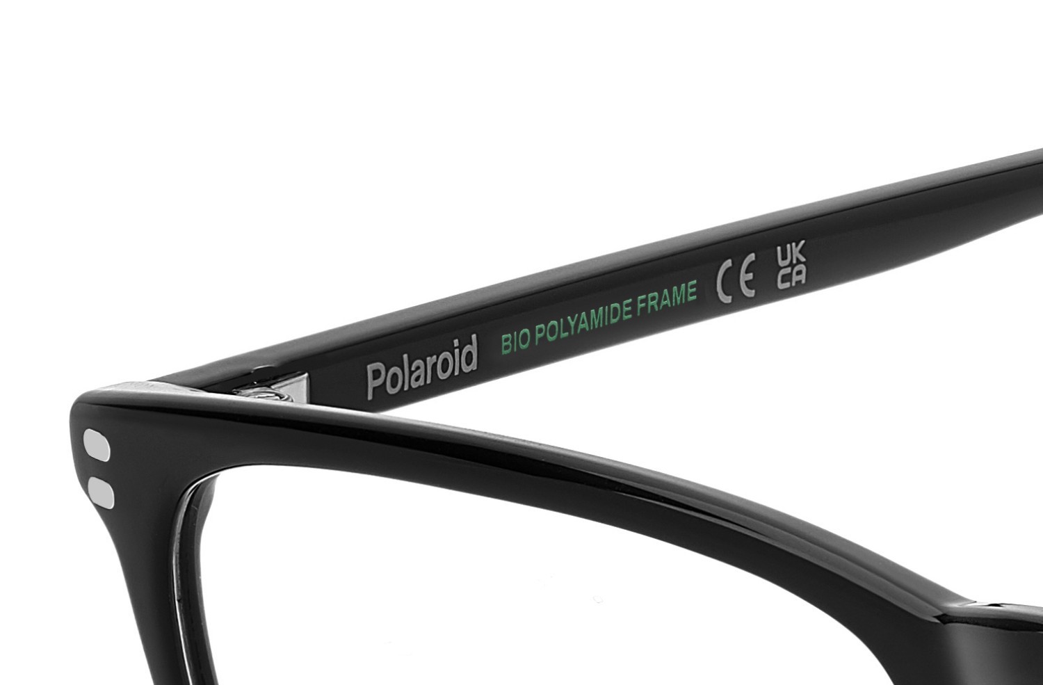 Eyeglasses Polaroid Pld D553 109339 807 color black shape rectangle 