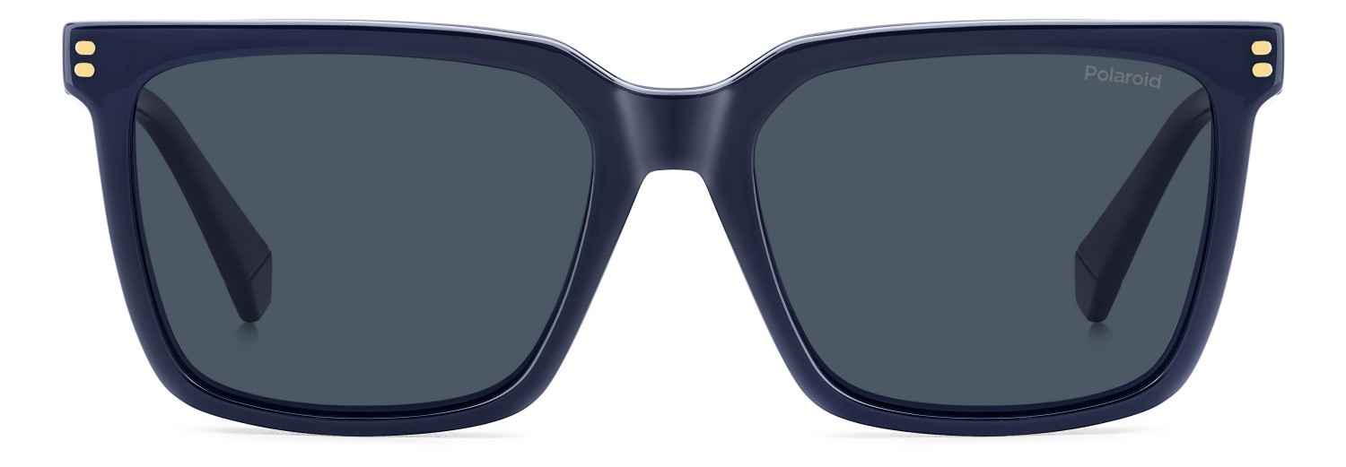Eyeglasses Polaroid Pld D556/C 109341 PJP color blue shape rectangle lenses blue polarized