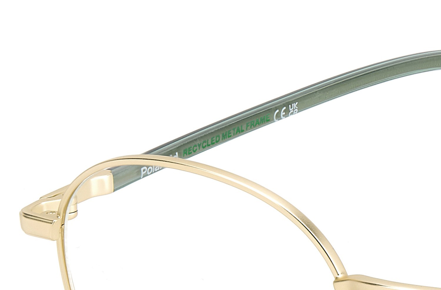 Eyeglasses Polaroid Pld D567/G 109344 AOZ color matte gold shape pantos 
