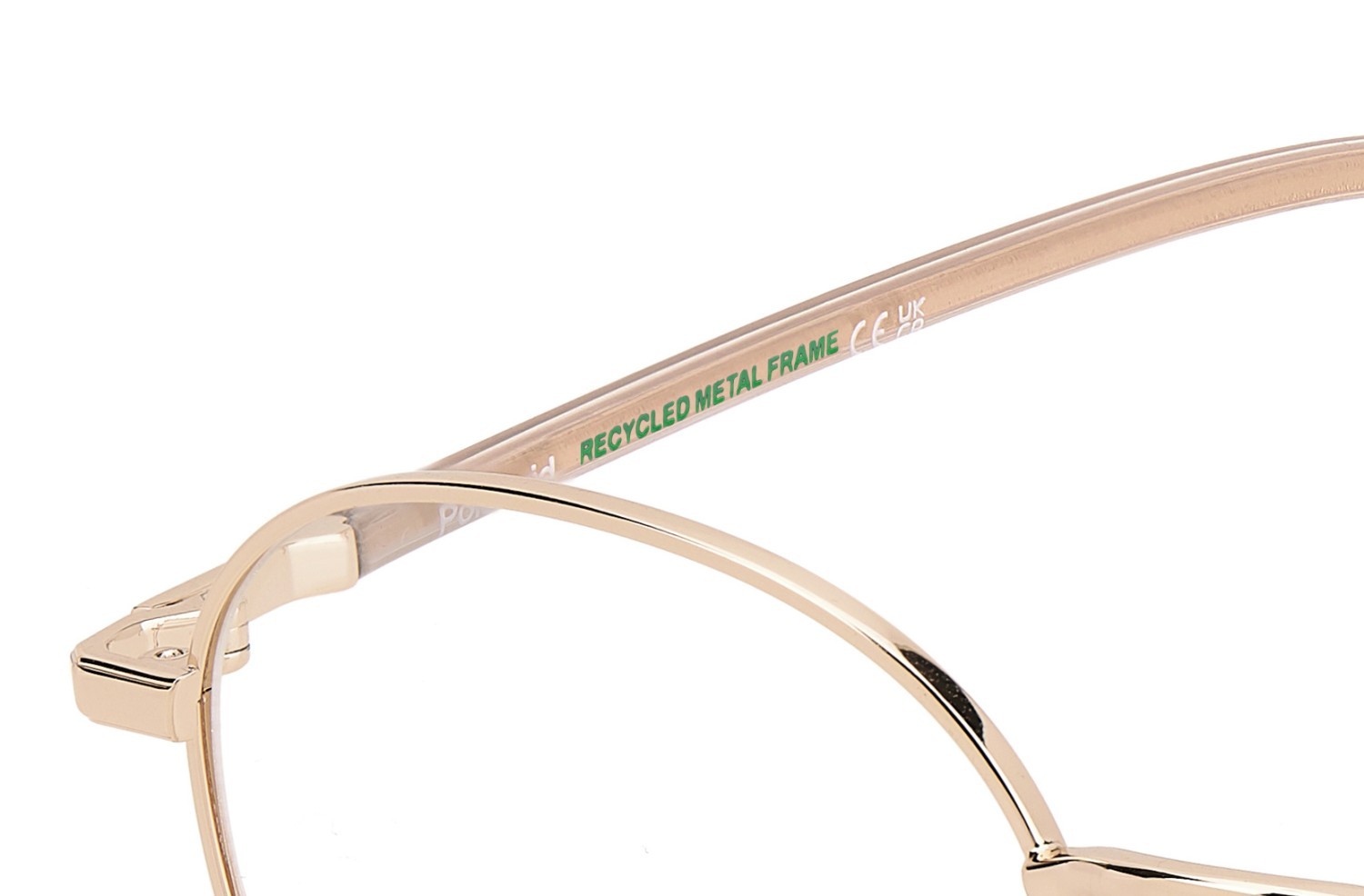 Eyeglasses Polaroid Pld D567/G 109344 DDB color gold copper shape pantos 