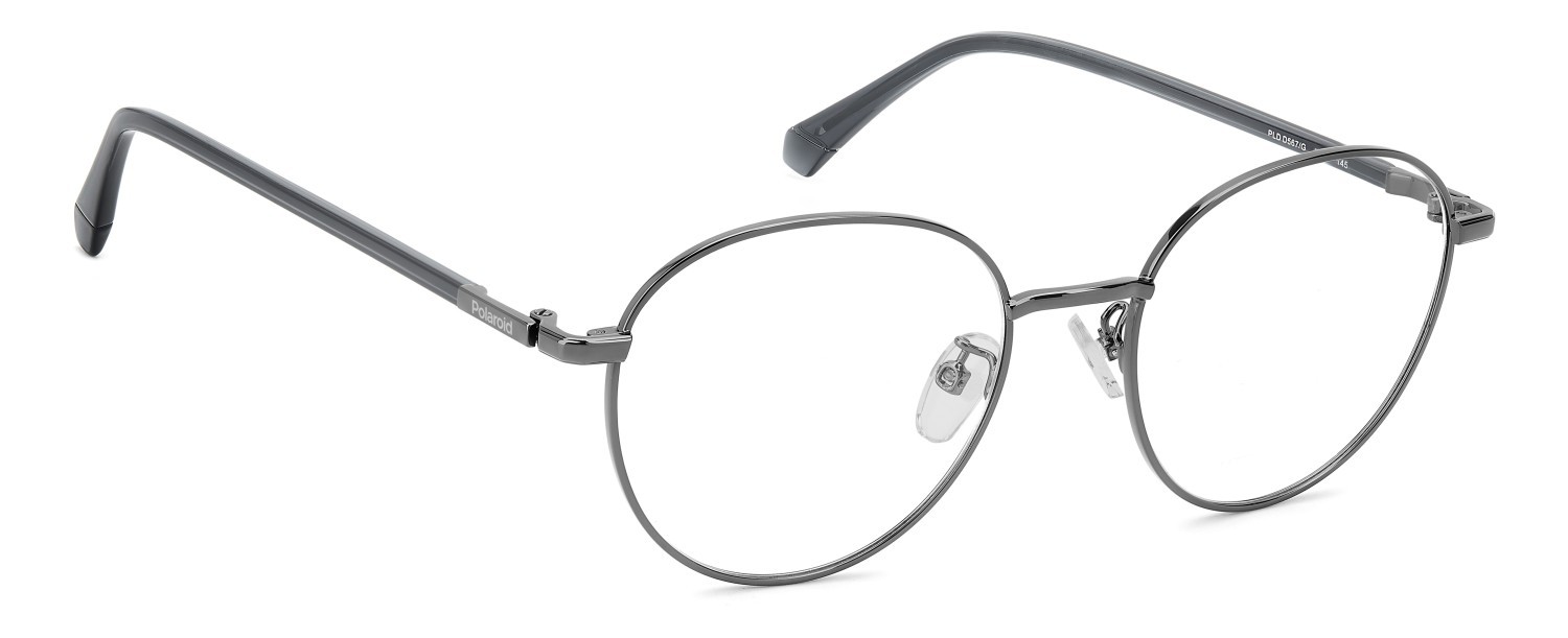 Eyeglasses Polaroid Pld D567/G 109344 KJ1 color dark ruthenium shape pantos 