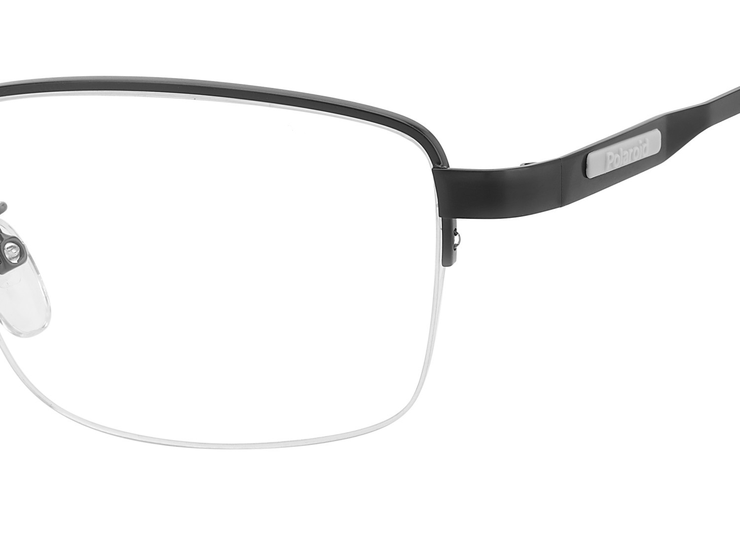 Eyeglasses Polaroid Pld D571/G 109346 003 color matte black shape rectangle 