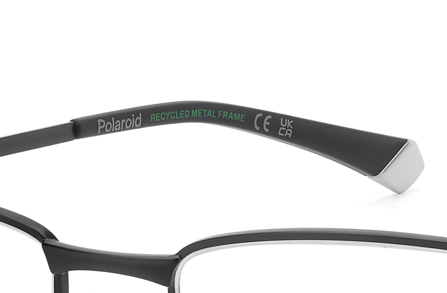 Eyeglasses Polaroid Pld D571/G 109346 003 color matte black shape rectangle 