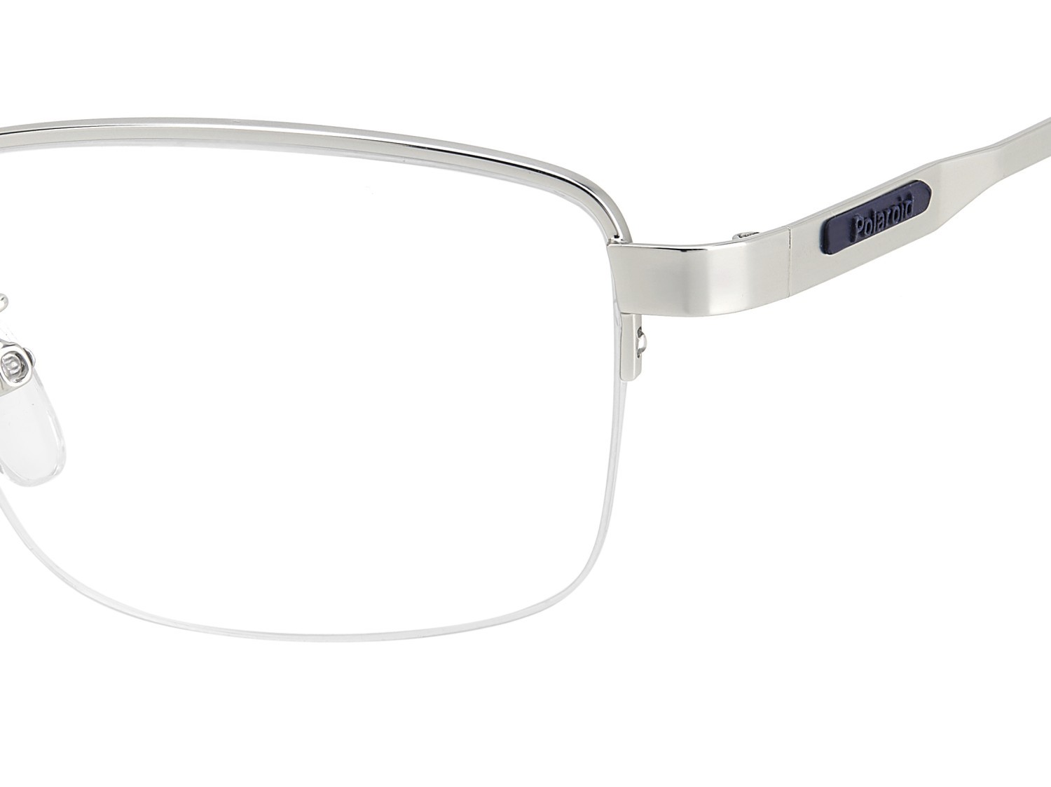 Eyeglasses Polaroid Pld D571/G 109346 CTL color matte palladium shape rectangle 