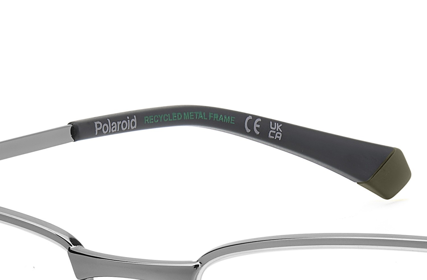 Eyeglasses Polaroid Pld D571/G 109346 KJ1 color dark ruthenium shape rectangle 
