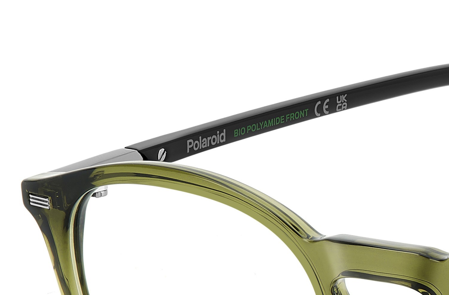 Eyeglasses Polaroid Pld D562 109347 4C3 color olive shape rectangle 