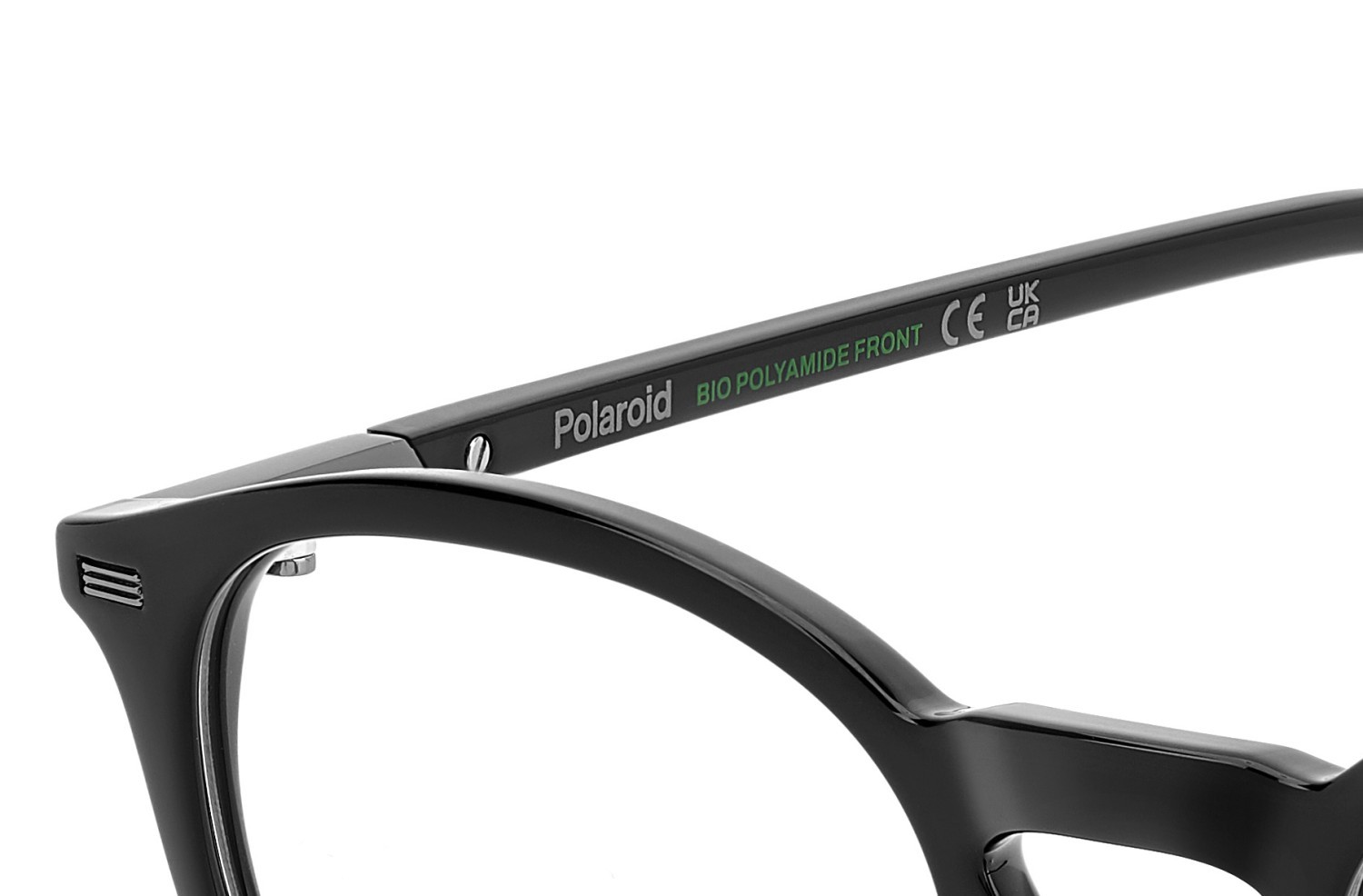 Eyeglasses Polaroid Pld D562 109347 807 color black shape rectangle 