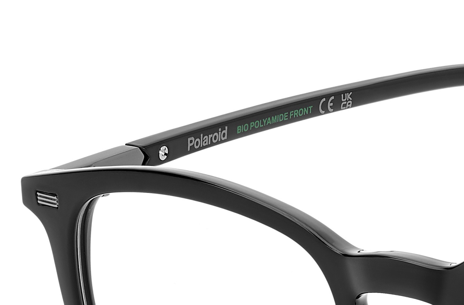 Eyeglasses Polaroid Pld D563 109348 807 color black shape rectangle 