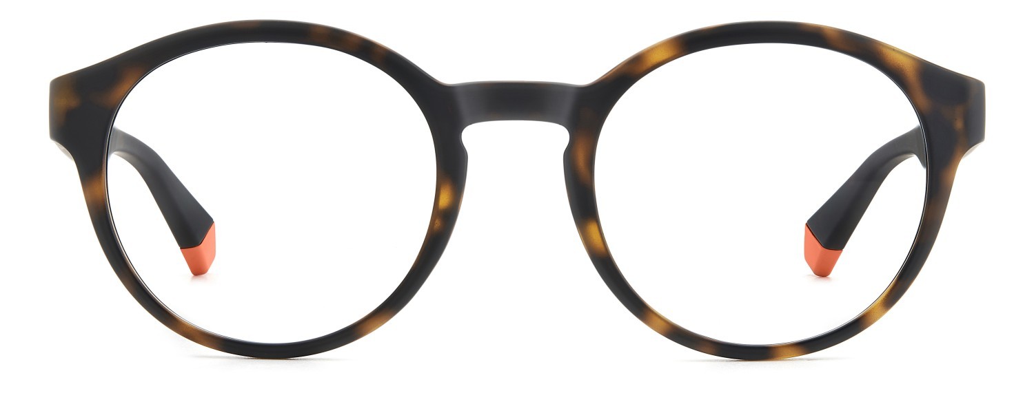 Eyeglasses Polaroid Pld D568 109349 N9P color matte havana shape pantos 