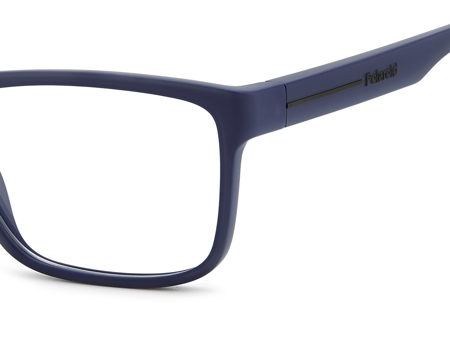 Eyeglasses Polaroid Pld D569 109350 FLL color matte blue shape rectangle 