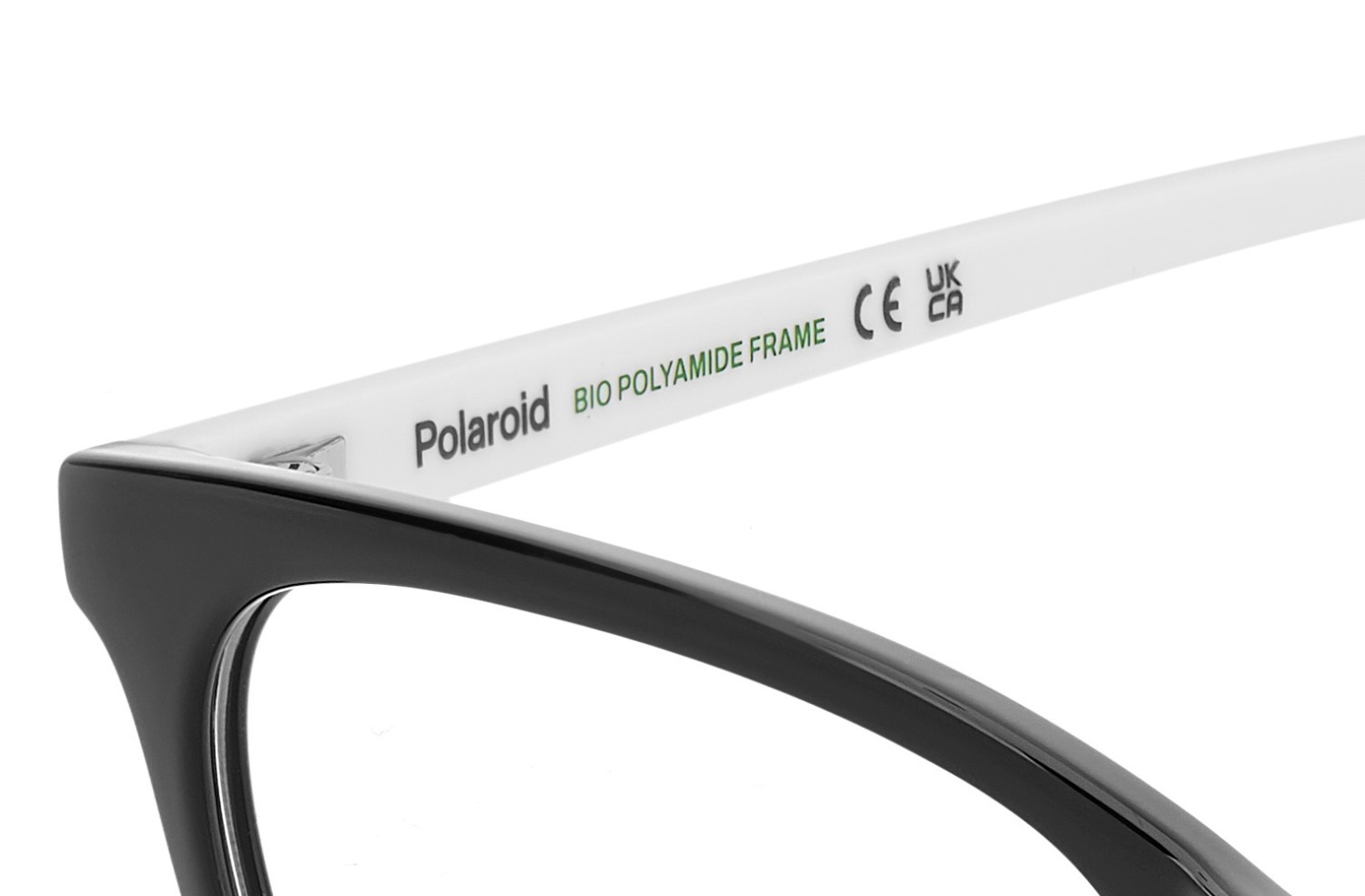 Eyeglasses Polaroid Pld D560 109351 807 color black shape rectangle 
