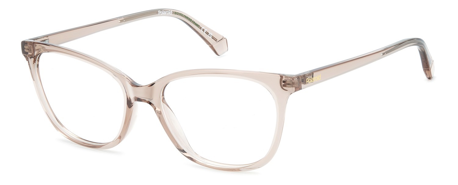 Eyeglasses Polaroid Pld D560 109351 FWM color nude shape rectangle 