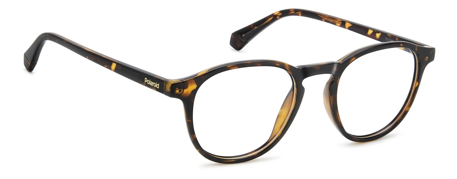Eyeglasses Polaroid Pld D561 109352 086 color havana shape rectangle 