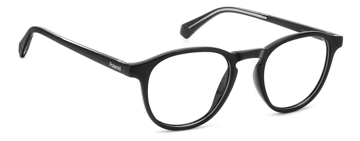 Eyeglasses Polaroid Pld D561 109352 807 color black shape rectangle 