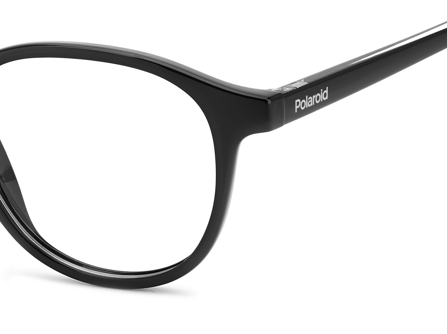 Eyeglasses Polaroid Pld D561 109352 807 color black shape rectangle 