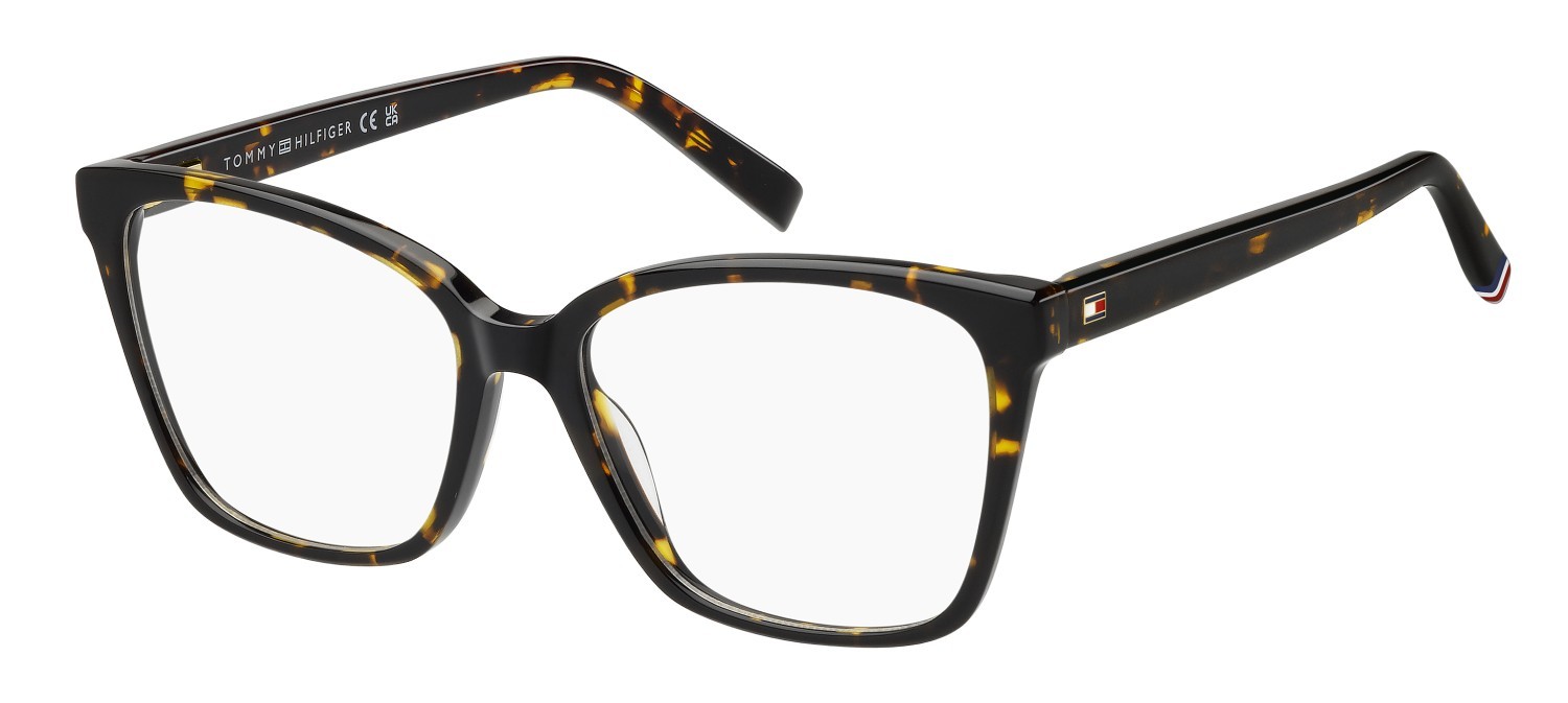 Occhiali da vista Tommy Hilfiger Th 2227 109355 086 colore havana forma rettangolare 