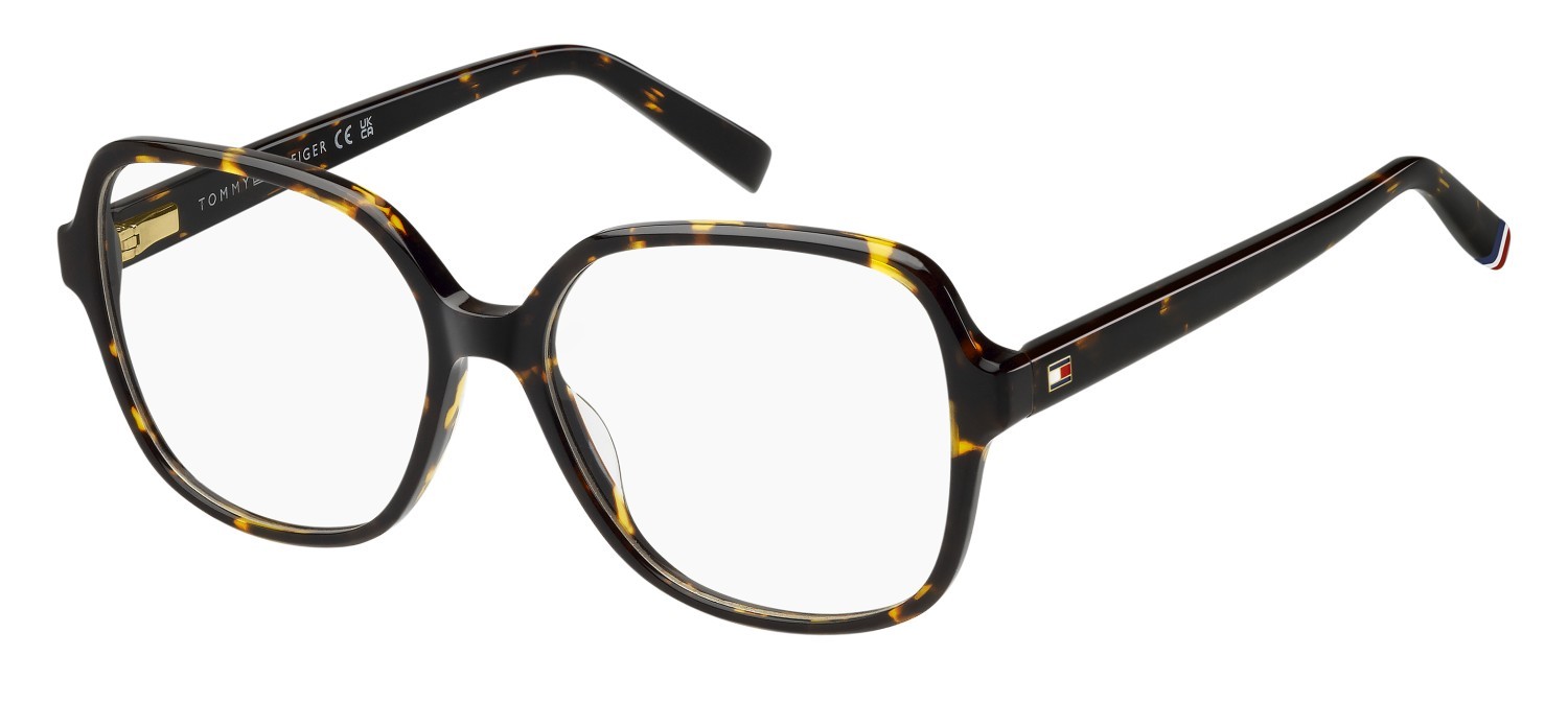Occhiali da vista Tommy Hilfiger Th 2228 109356 086 colore havana forma quadrato 
