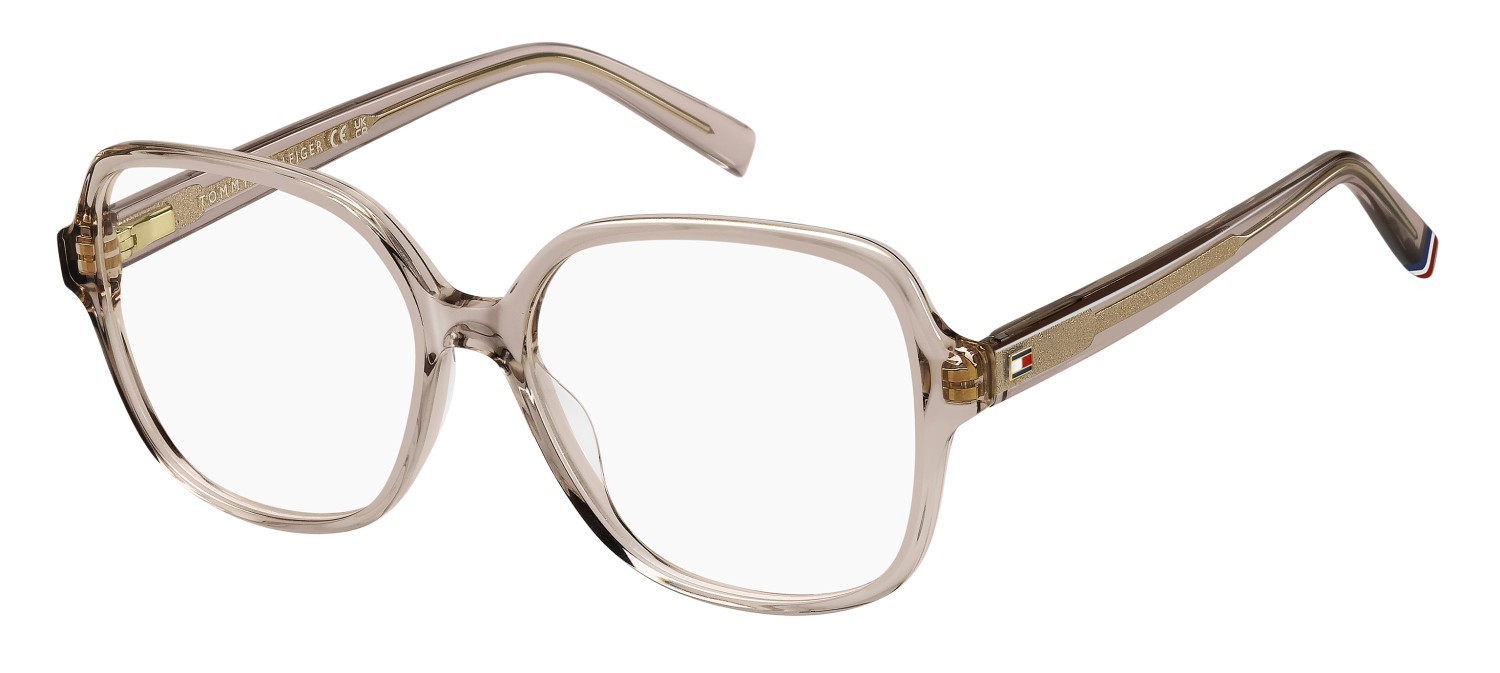 Eyeglasses Tommy Hilfiger Th 2228 109356 35J color pink shape square 