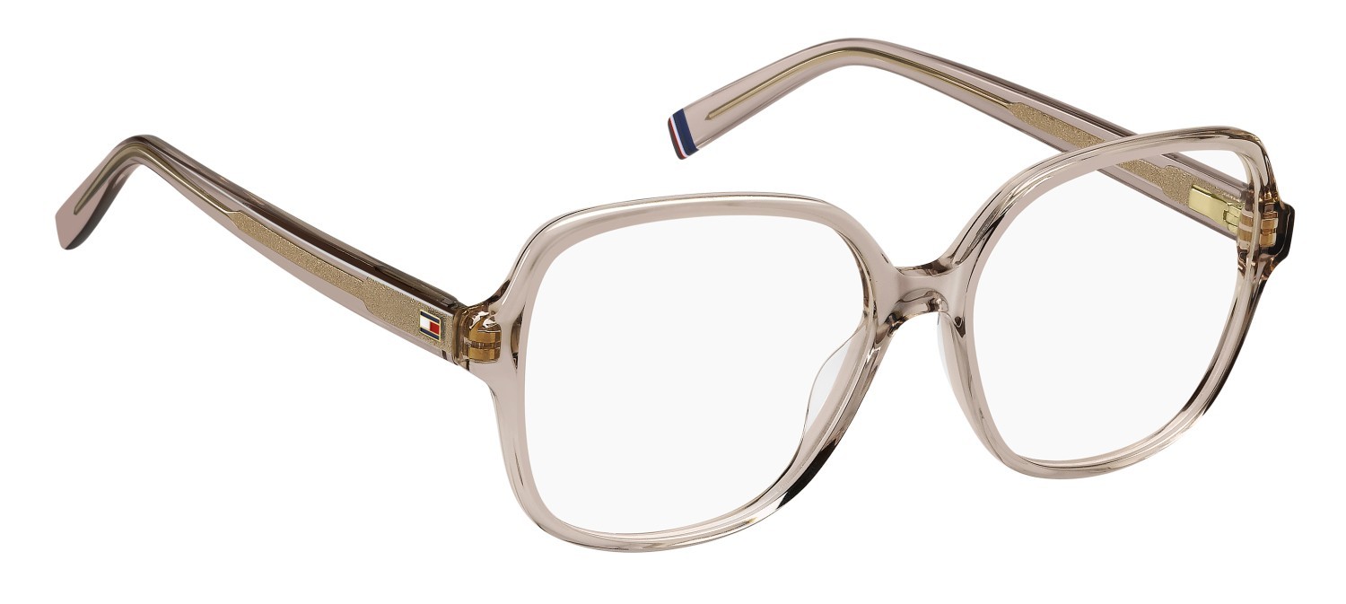 Eyeglasses Tommy Hilfiger Th 2228 109356 35J color pink shape square 