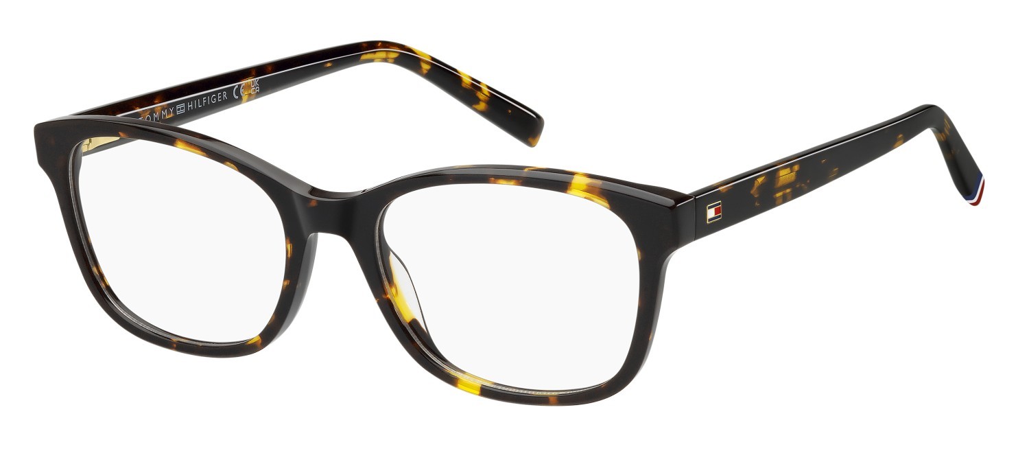 Eyeglasses Tommy Hilfiger Th 2229 109357 086 color havana shape rectangle 