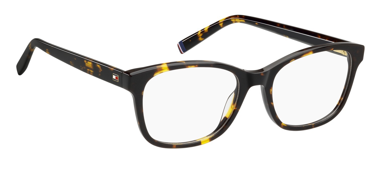 Eyeglasses Tommy Hilfiger Th 2229 109357 086 color havana shape rectangle 