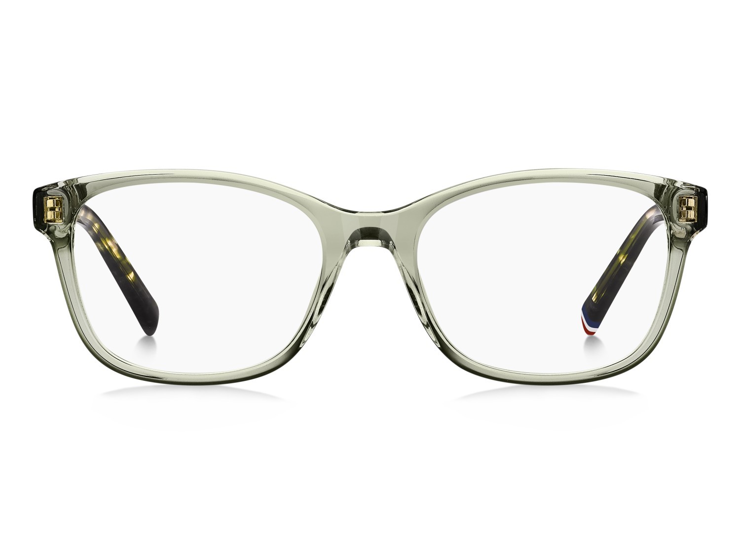 Occhiali da vista Tommy Hilfiger Th 2229 109357 XGW colore green havana forma rettangolare 